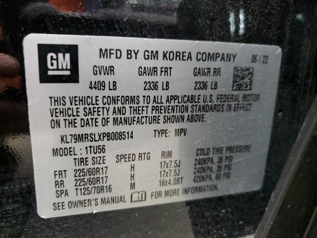 2023 CHEVROLET TRAILBLAZE - KL79MRSLXPB008514