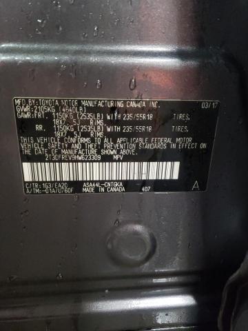 2017 TOYOTA RAV4 LIMIT - 2T3DFREV9HW623309