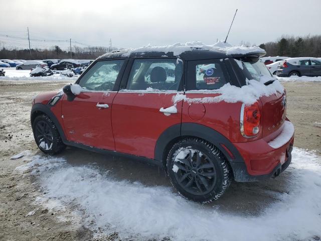 MINI COOPER S C 2014 red station gas WMWZC5C57EWP39841 photo #3