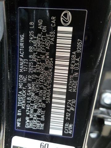 2024 LEXUS ES 300H F 58ABA1C15RU043954