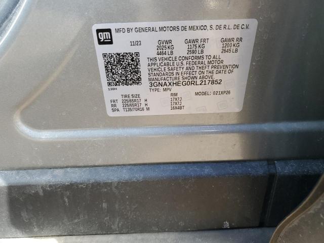 2024 CHEVROLET EQUINOX LS - 3GNAXHEG0RL217852