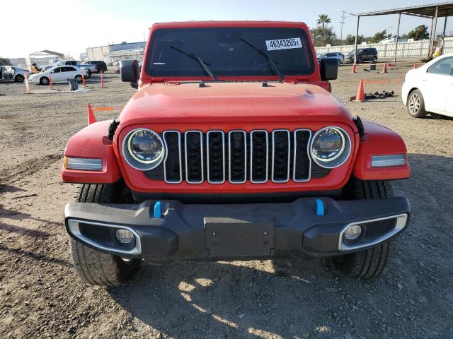 2024 JEEP WRANGLER SAHARA 4XE RED 1C4RJXP63RW144594 2024 JEEP WRANGLER SAHARA 4XE RED 1C4RJXP63RW144594