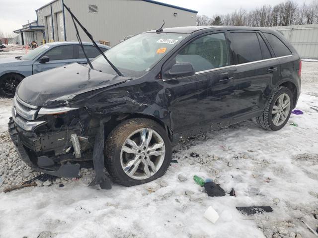 FORD EDGE LIMIT 2013 black  gas 2FMDK3KC4DBA97479 photo #1