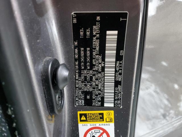 2017 TOYOTA HIGHLANDER - 5TDJZRFH7HS467646