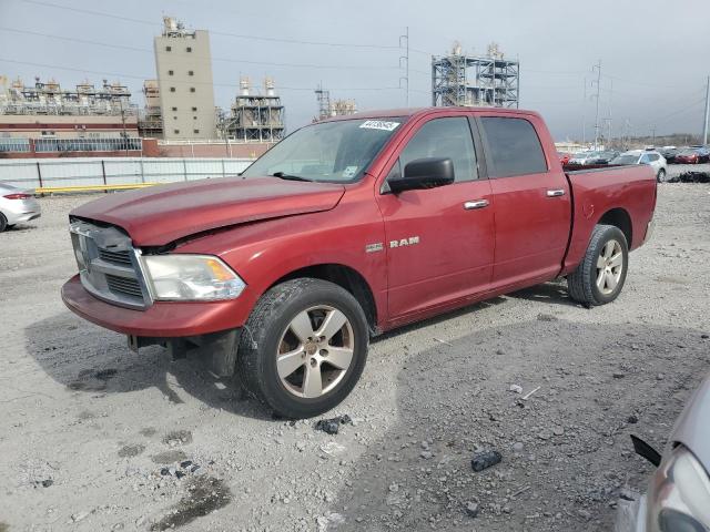 DODGE RAM 1500 2009 red crew pic gas 1D3HB13T49S740975 photo #1