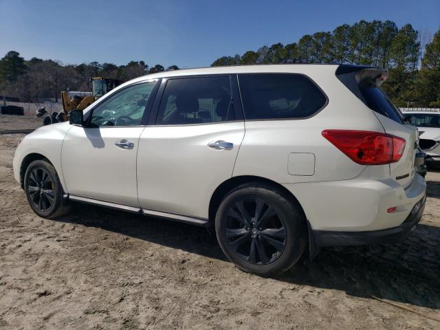 NISSAN PATHFINDER 2018 white  gas 5N1DR2MN2JC641283 photo #3