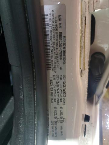 2017 FIAT 500L TREKK ZFBCFADH9HZ040010