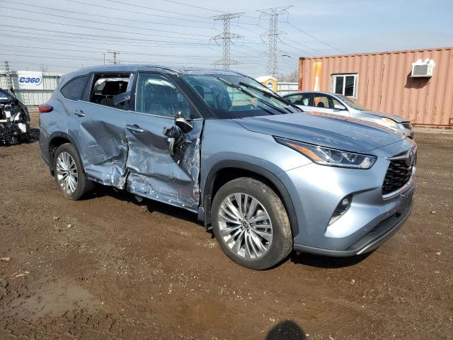 Vin: 5tdebrch7ns083565, lot: 46923665, toyota highlander hybrid platinum 20224