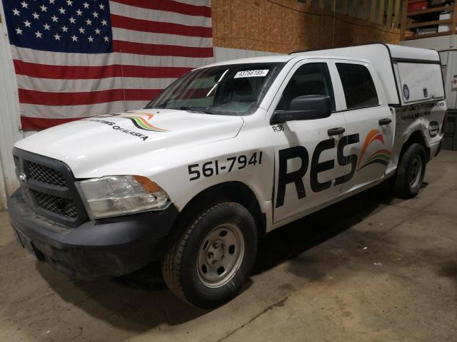 RAM 1500 ST 2017 white crew pic gas 1C6RR7ST9HS720496 photo #1