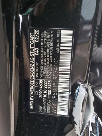 2020 MERCEDES-BENZ C 300 - W1KWF8DB5LR574103