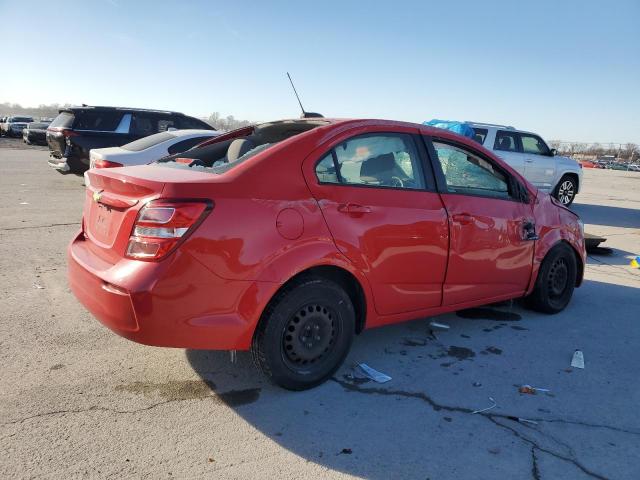 CHEVROLET SONIC LS 2017 red  gas 1G1JB5SH4H4102929 photo #4