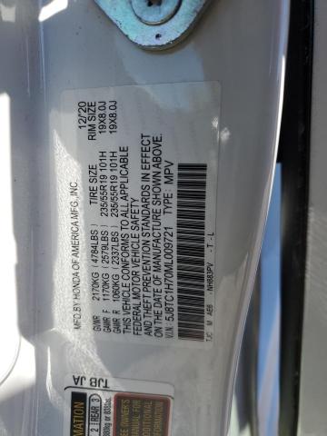 2021 ACURA RDX ADVANC 5J8TC1H70ML009721