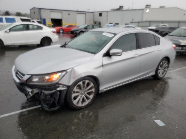 HONDA ACCORD SPO 2013 silver  gas 1HGCR2F52DA078458 photo #1