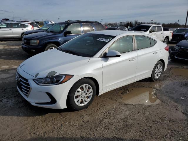 HYUNDAI ELANTRA SE 2017 white  gas 5NPD74LF8HH100964 photo #1