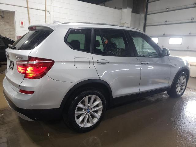 BMW X3 XDRIVE2 2015 silver  gas 5UXWX9C50F0D51227 photo #4
