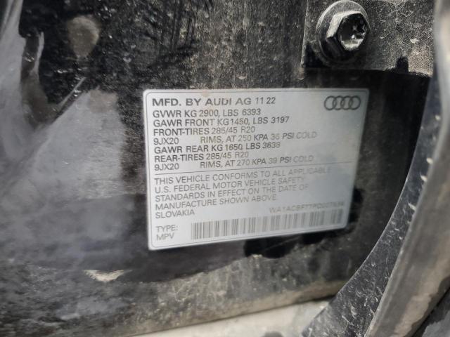 2023 AUDI Q7 PREMIUM - WA1ACBF77PD007634