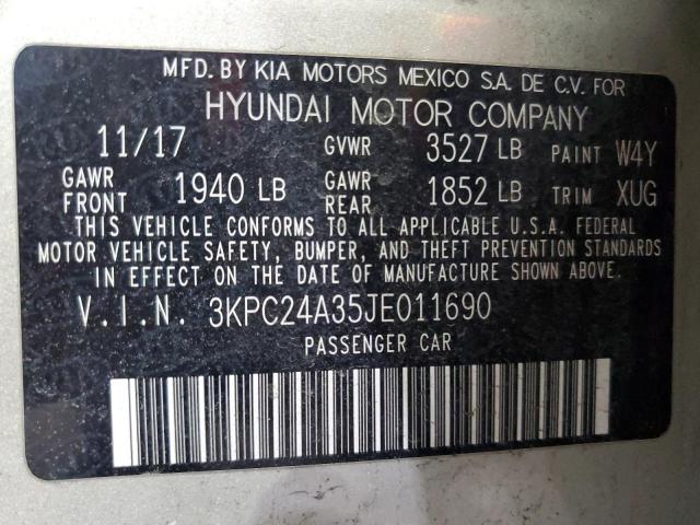 2018 HYUNDAI ACCENT SE - 3KPC24A35JE011690