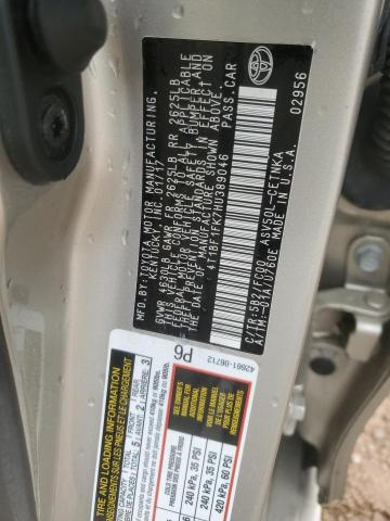 2017 TOYOTA CAMRY LE - 4T1BF1FK7HU389046