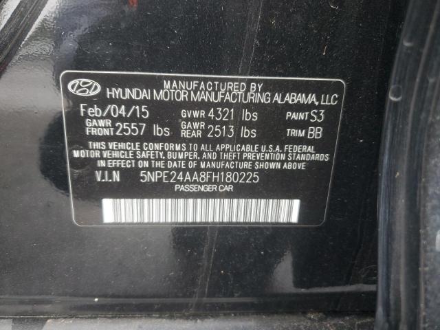 2015 HYUNDAI SONATA ECO 5NPE24AA8FH180225