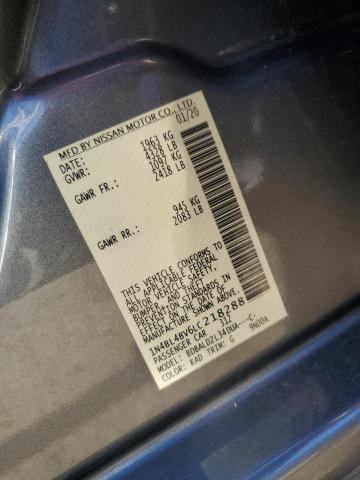 2020 NISSAN ALTIMA S - 1N4BL4BV6LC218288