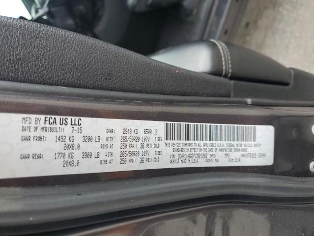 2015 DODGE DURANGO SX - 1C4RDHAG2FC921262