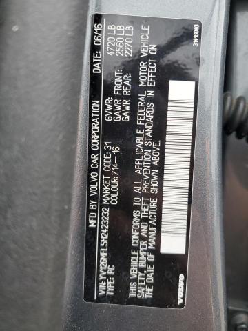 2017 VOLVO S60 - YV126MFL5H2423232