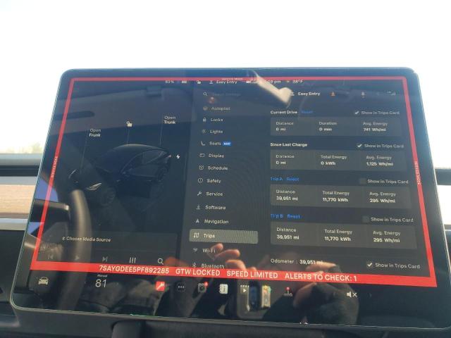 2023 TESLA MODEL Y - 7SAYGDEE5PF892285