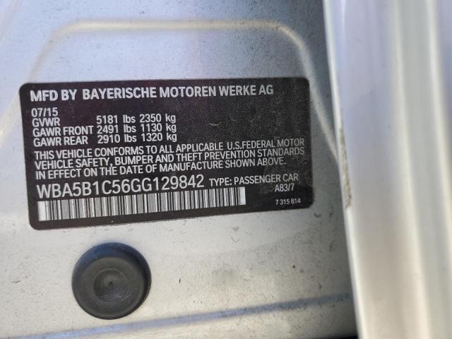 2016 BMW 535 I - WBA5B1C56GG129842