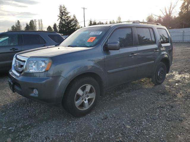 HONDA PILOT EXL 2011 gray 4dr spor gas 5FNYF4H59BB030840 photo #1