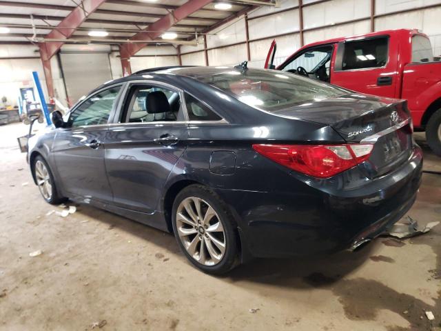 HYUNDAI SONATA SE 2013 black  gas 5NPEC4AC7DH617045 photo #3