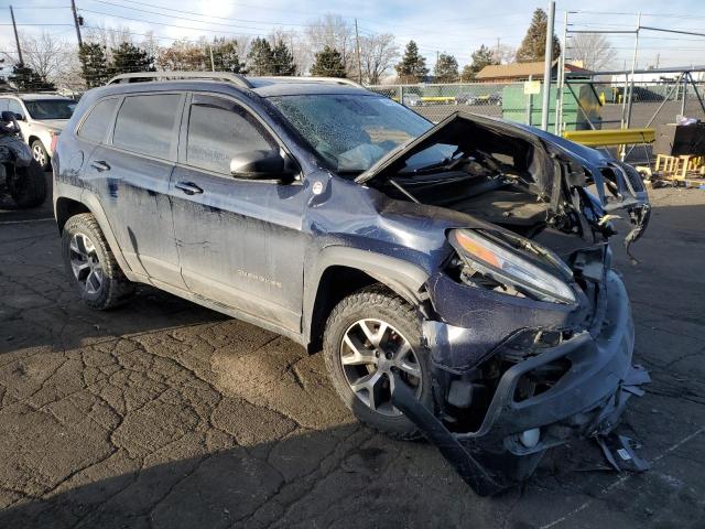 Vin: 1c4pjmbs3ew237636, lot: 44517845, jeep cherokee trailhawk 20144