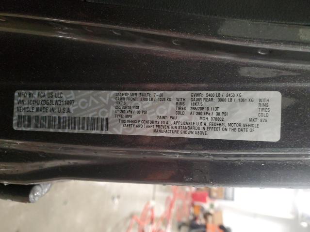 2020 JEEP WRANGLER U - 1C4HJXDG8LW311497