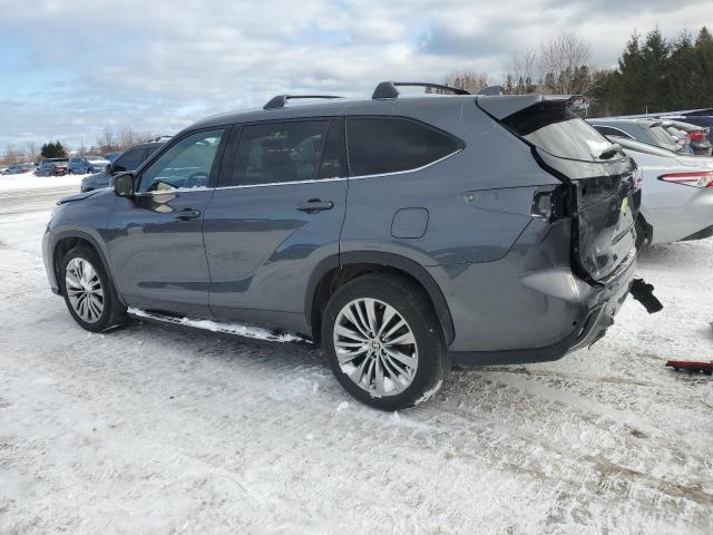 Vin: 5tdfzrbh0ms144447, lot: 44841285, toyota highlander platinum 20212
