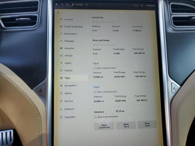 2015 TESLA MODEL S 85 5YJSA4H21FFP78269