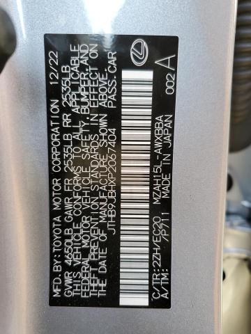 2023 LEXUS UX 250H BA JTHB9JBHXP2067404