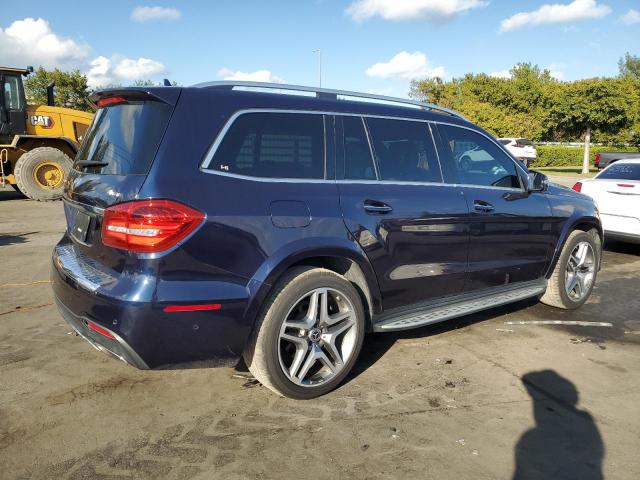 MERCEDES-BENZ GLS 550 4M 2018 blue  gas 4JGDF7DE2JB107504 photo #4