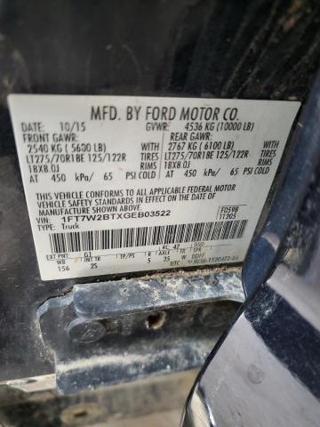 2016 FORD F250 SUPER - 1FT7W2BTXGEB03522