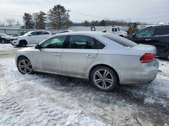 VOLKSWAGEN PASSAT SE 2014 silver sedan 4d diesel 1VWBN7A37EC111028 photo #3