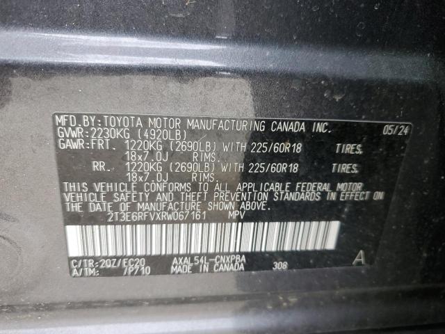 2024 TOYOTA RAV4 XSE - 2T3E6RFVXRW067161