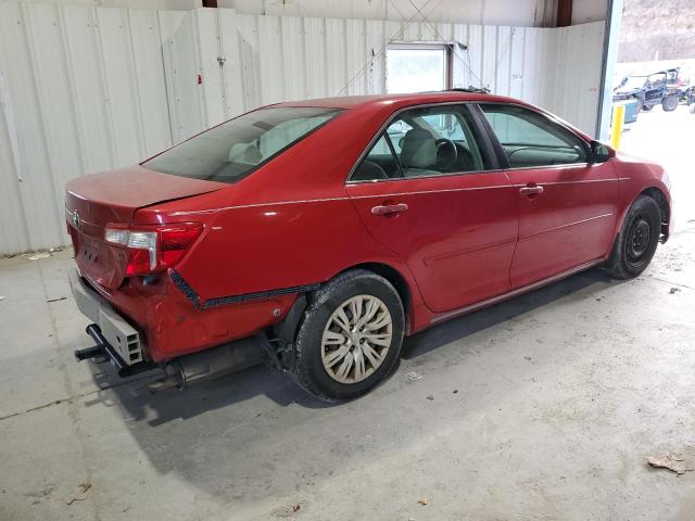 TOYOTA CAMRY BASE 2012 red  gas 4T4BF1FK6CR179715 photo #4