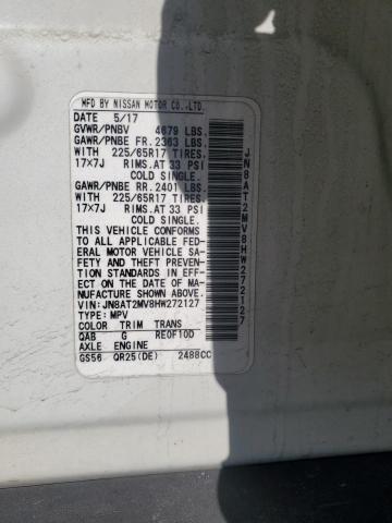 2017 NISSAN ROGUE S - JN8AT2MV8HW272127