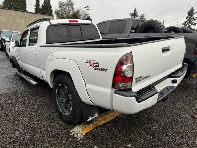 TOYOTA TACOMA DOU 2013 white  gas 5TFMU4FN5DX017891 photo #4