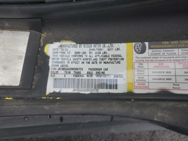 2024 NISSAN Z SPORT - JN1BZ4AH2RM366772