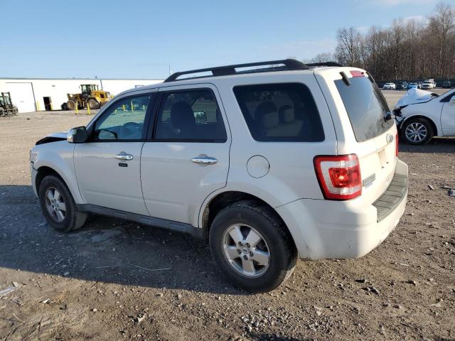 FORD ESCAPE XLT 2012 white  gas 1FMCU0D72CKB09525 photo #3