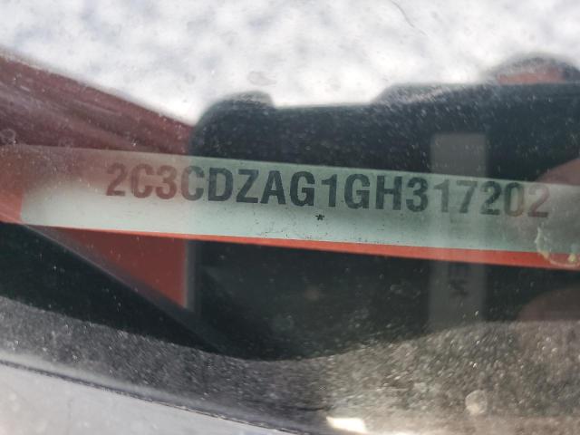 2016 DODGE CHALLENGER - 2C3CDZAG1GH317202