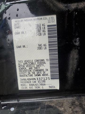 2023 NISSAN ALTIMA SV - 1N4BL4DV4PN337125