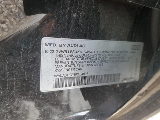 2023 AUDI A3 PREMIUM - WAUAUDGY5PA040071