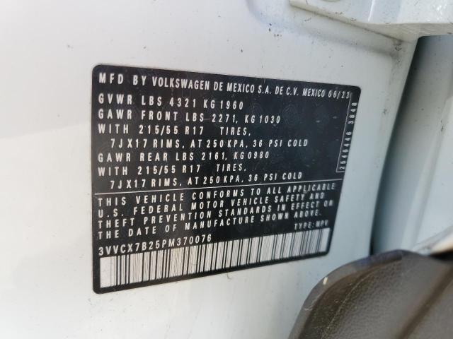 2023 VOLKSWAGEN TAOS S - 3VVCX7B25PM370076