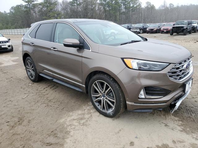 Vin: 2fmpk3k92kbb66670, lot: 44984415, ford edge titanium 20194