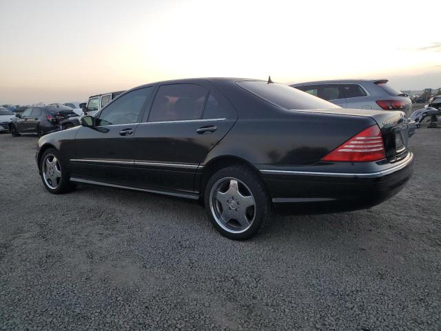 MERCEDES-BENZ S-500 2000 black  gas WDBNG75J1YA120972 photo #3